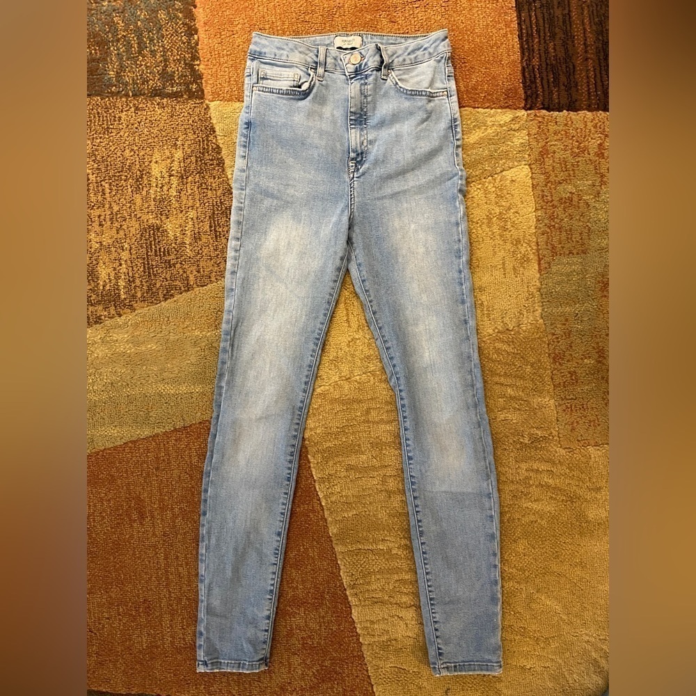 Forever 21 Super High-Rise Skinny Jeans